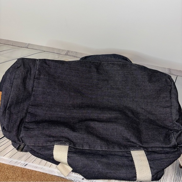 Steve Madden Weekender Duffle Travel Denim Bag UNISEX - Picture 7 of 13